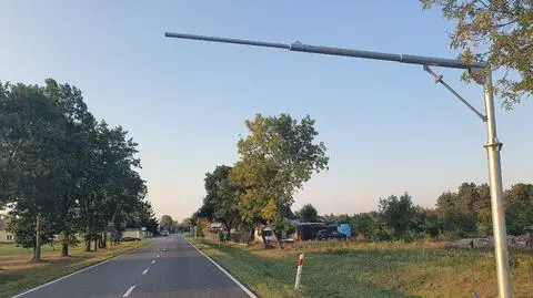 Wysięgniki pod odcinkowy pomiar prędkości na DW579