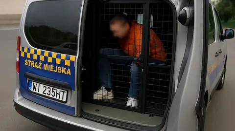 Strażnicy miejscy zatrzymali kierowcę volvo 