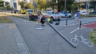 Wypadek na Mokotowie