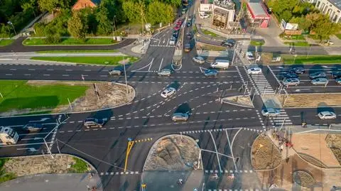 Skrzyżowanie Przyczółkowej z Vogla i Branickiego