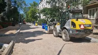 Remont ulicy Odolańskiej i problem odpadów