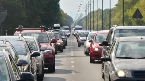 Frezują Trakt Brzeski. Korek na wylotówce na Lublin