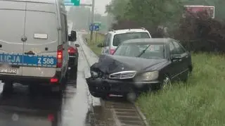 Zderzenie w alei Prymasa Tysiąclecia