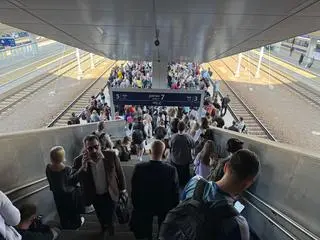 Sytuacja na stacji Warszawa Zachodnia