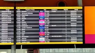 Sytuacja na Lotnisku Chopina po chwilowo zamkniętej przestrzeni powietrznej 