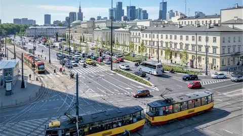 Tramwajarze rozpoczynają remont na placu Bankowym