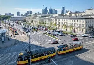 Wymienią rozjazdy na placu Bankowym. Miesiąc utrudnień