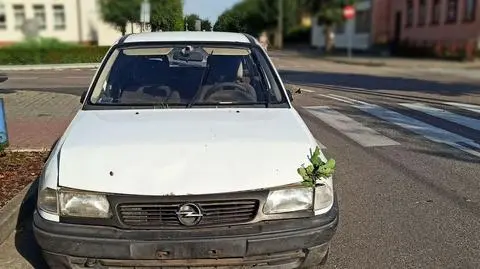 Twierdził, że nie kierował, a "samochód spadł z nieba"