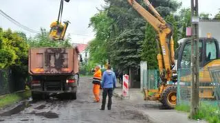 Remont na ulicy Przygodnej 