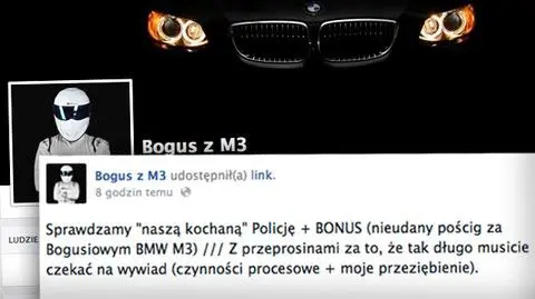 "Frog" śmieje się wszystkim w twarz? Nieznane nagranie białego BMW