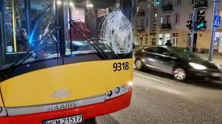 Na ulicy Grochowskiej autobus potrącił pieszego