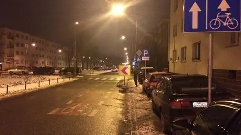 Niszczyli koła na wysepkach. ZDM specjalnie je oznakował
