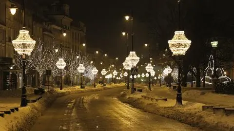 Warszawa rozbłysła na święta