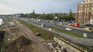 Nowa bramownica na Wisłostradzie