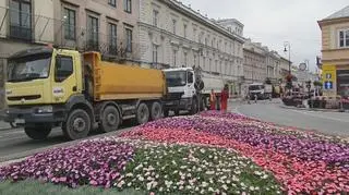 Remont na Nowym Świecie i Krakowskim Przedmieściu