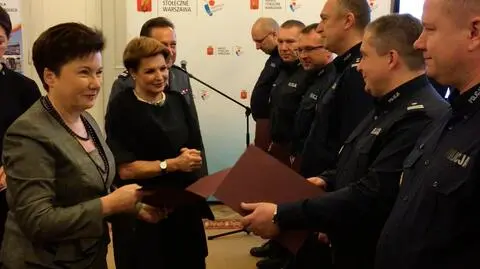 Nagrody pieniężne dla 56 stołecznych policjantów 