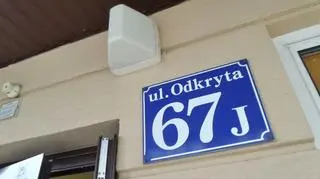 Pożar przy ul.Odkrytej