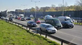 Zderzenie na trasie S8