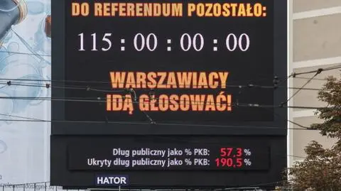 PiS odlicza godziny do referendum