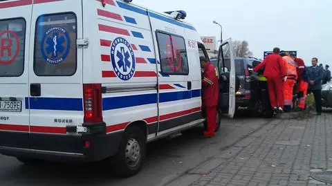 Pijany wjechał w policyjny konwój