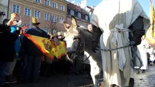 Orszak na Trakcie Królewskim