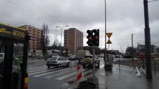 Przygotowania do zwężenia Woronicza