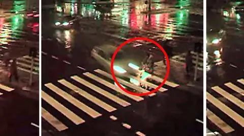 Rowerzysta potrącony przez auto. Ten miał szczęście