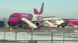 Wizz Air 358 lotów przekieruje do Warszawy