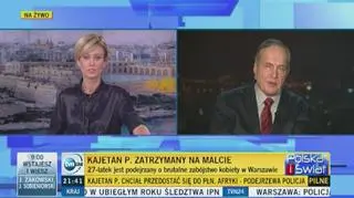 Kajetan P. zatrzymany na Malcie