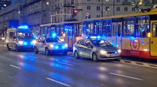 Potrącenie pieszego przez tramwaj w centrum