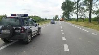 Wypadek na drodze krajowej numer 50