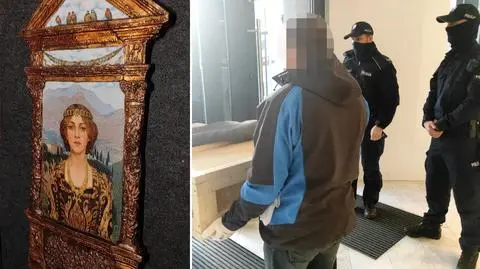"Florentynkę" zrabowano 78 lat temu. Policjanci namierzyli obraz na aukcji
