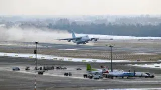 An-124 w Warszawie / fot. Lotniskoch Chopina