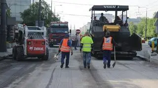 Prace na Marszałkowskiej