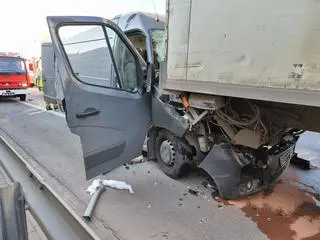 Wypadek na Południowej Obwodnicy Warszawy