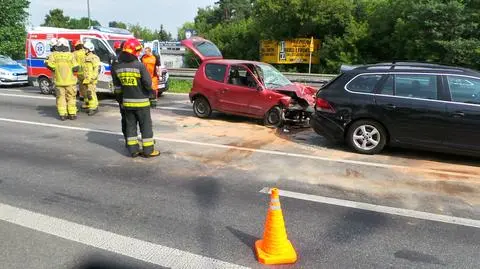 Zderzenie na Trakcie Brzeskim