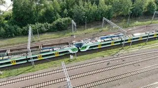 Zderzenie pociągów pod Skierniewicami 