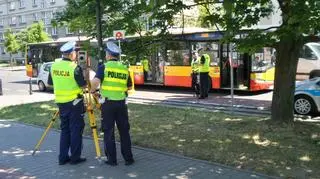 Wypadek przy Muzeum Historii Żydów Polskich