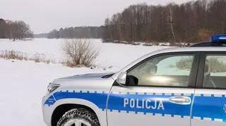 Policja interweniowała na Zalewie Sobótka 