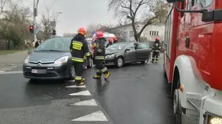 Zderzenie na Odyńca i Krasickiego