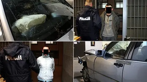 Uciekał kradzionym autem, taranował radiowozy. Ma zarzuty i areszt