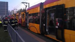 W al. Jana Pawła zderzył się trzy tramwaje