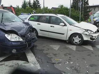 Wypadek na Łodygowej 