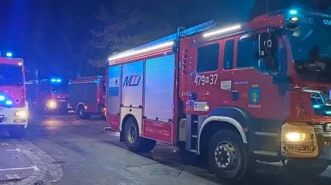 Wypadek w opuszczonym hotelu. Dwie osoby spadły z trzeciego piętra