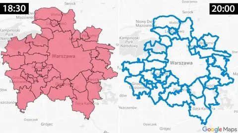 Metropolia PiS - raz większa, raz mniejsza. "Błąd informatyczny"