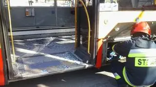 Wypadek autobusu miejskiego