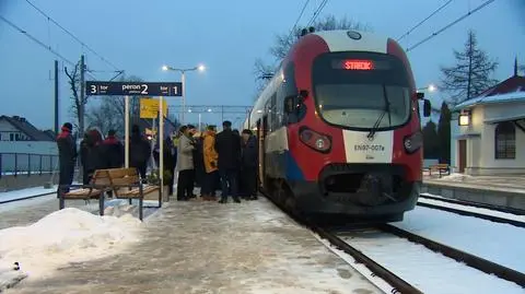 Pociągi stanęły rano i po południu. Strajk maszynistów WKD