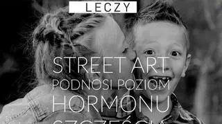 Plakat promujący akcję "Kultura leczy"