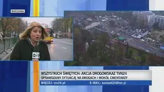 Sytuacja na warszawskich drogach