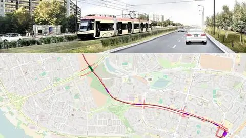 Auta do "wanny", tramwaje górą. "Nie przejmujemy się roszczeniami"